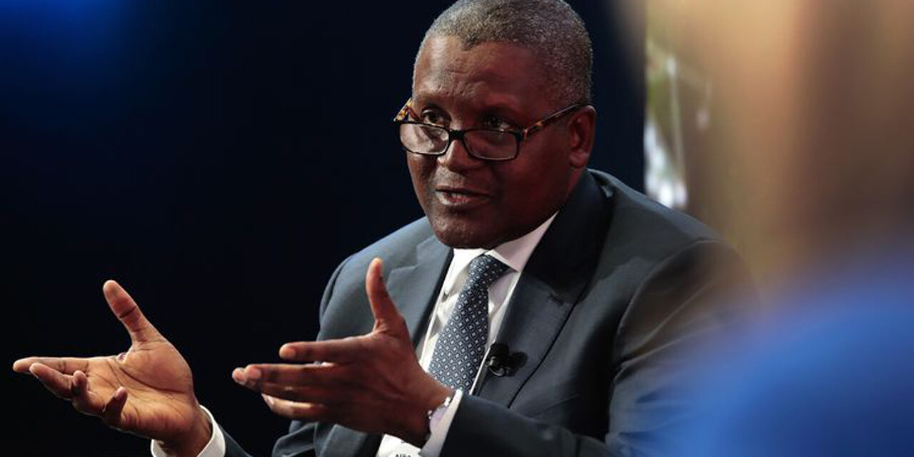 Dangote on “curiosity made me ask”?  This one will be interesting