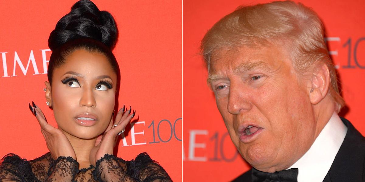 Nicki Minaj is urging Michiganders to vote for Senate candidate Mike Rogers. Can she even vote herself?